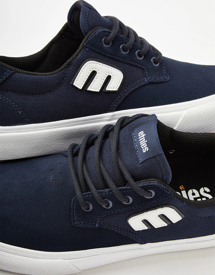 Etnies Barge Plus Skate Shoes - Navy - Image 6