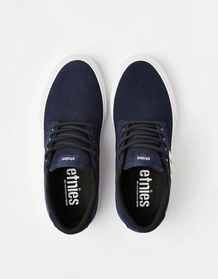 Etnies Barge Plus Skate Shoes - Navy - Image 7