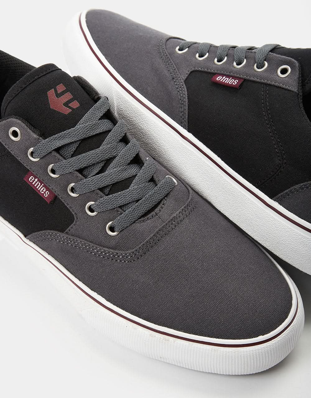 Etnies Blitz Skate Shoes - Dark Grey/Black - Image 4