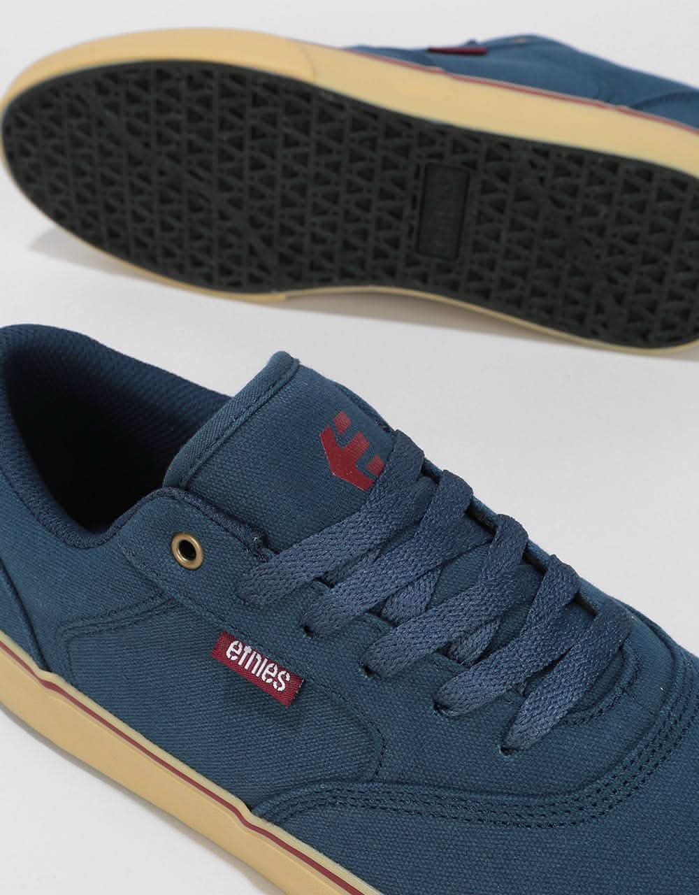 Etnies Blitz Skate Shoes - Navy/Gum - Image 4