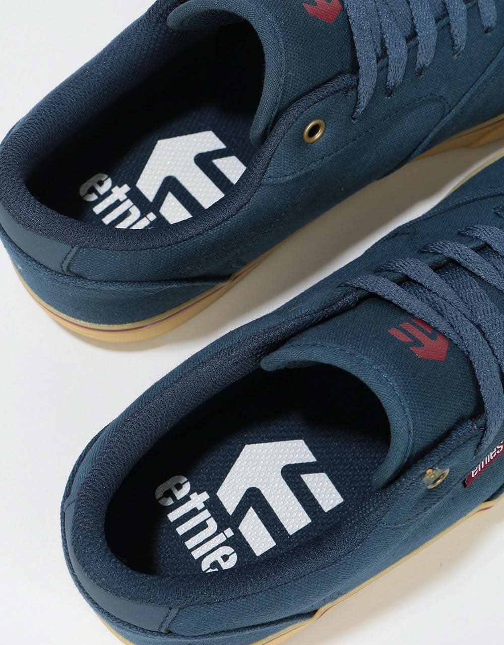 Etnies Blitz Skate Shoes - Navy/Gum - Image 7