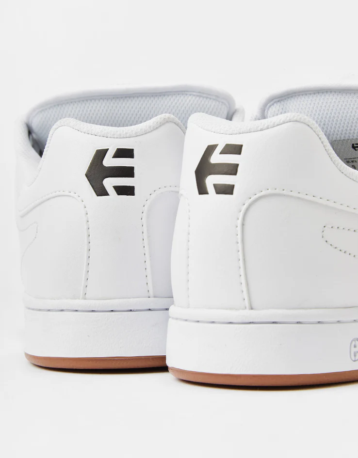 etnies Callicut Skate Shoes - White/Black - Image 5