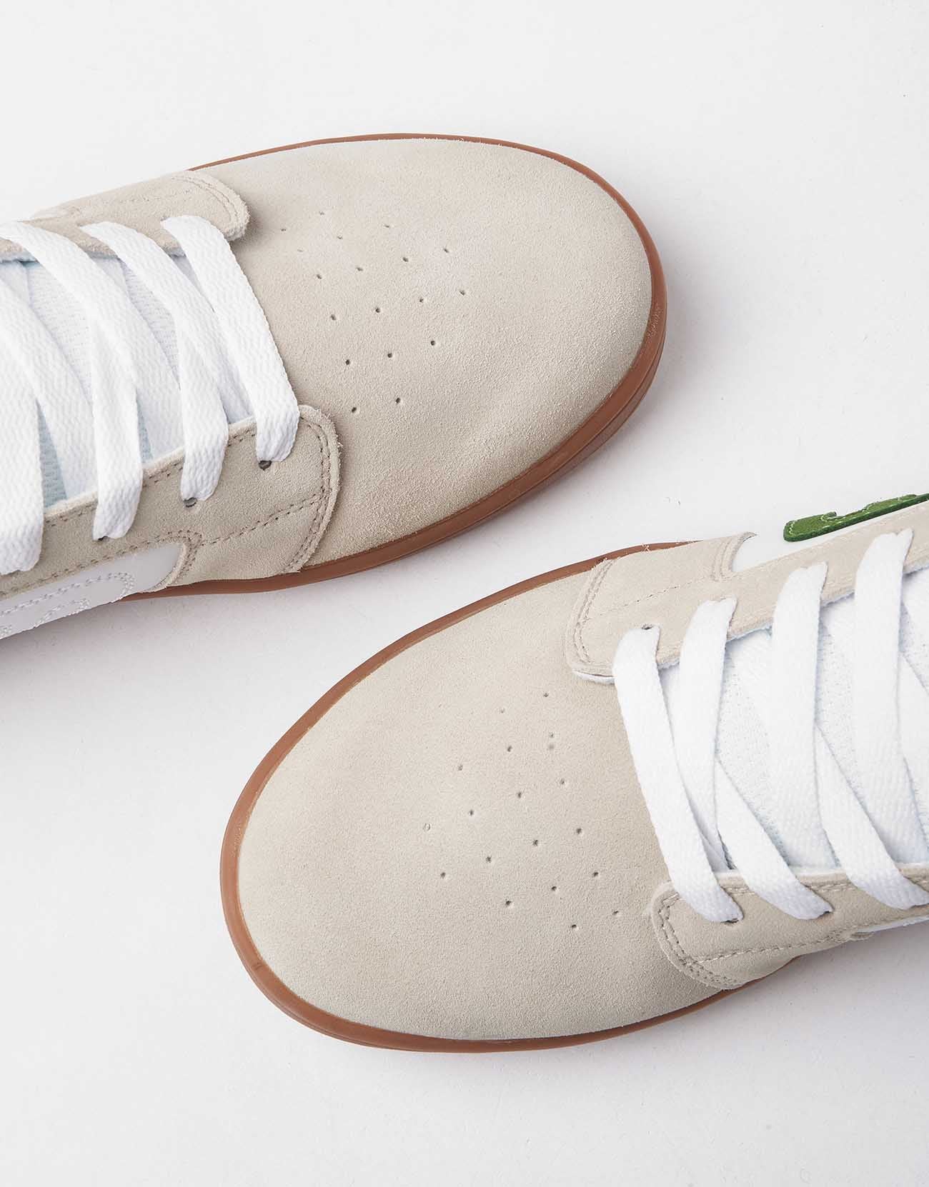 Etnies Cresta Skate Shoes - White/Green/Gum - Image 7