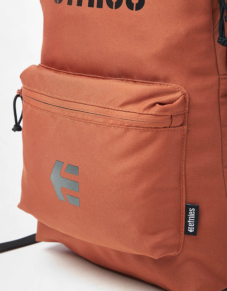 Etnies Fader Print Backpack - Burnt Orange - Image 5