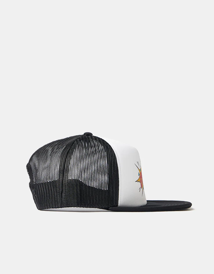Etnies Graphic Trucker Cap - Black/White - Image 3