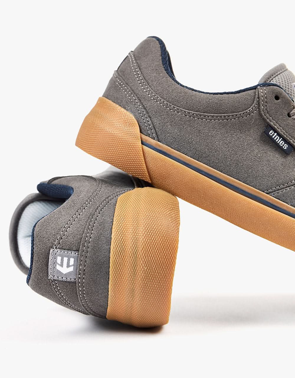 Etnies Joslin Vulc Skate Shoes - Grey/Gum - Image 7
