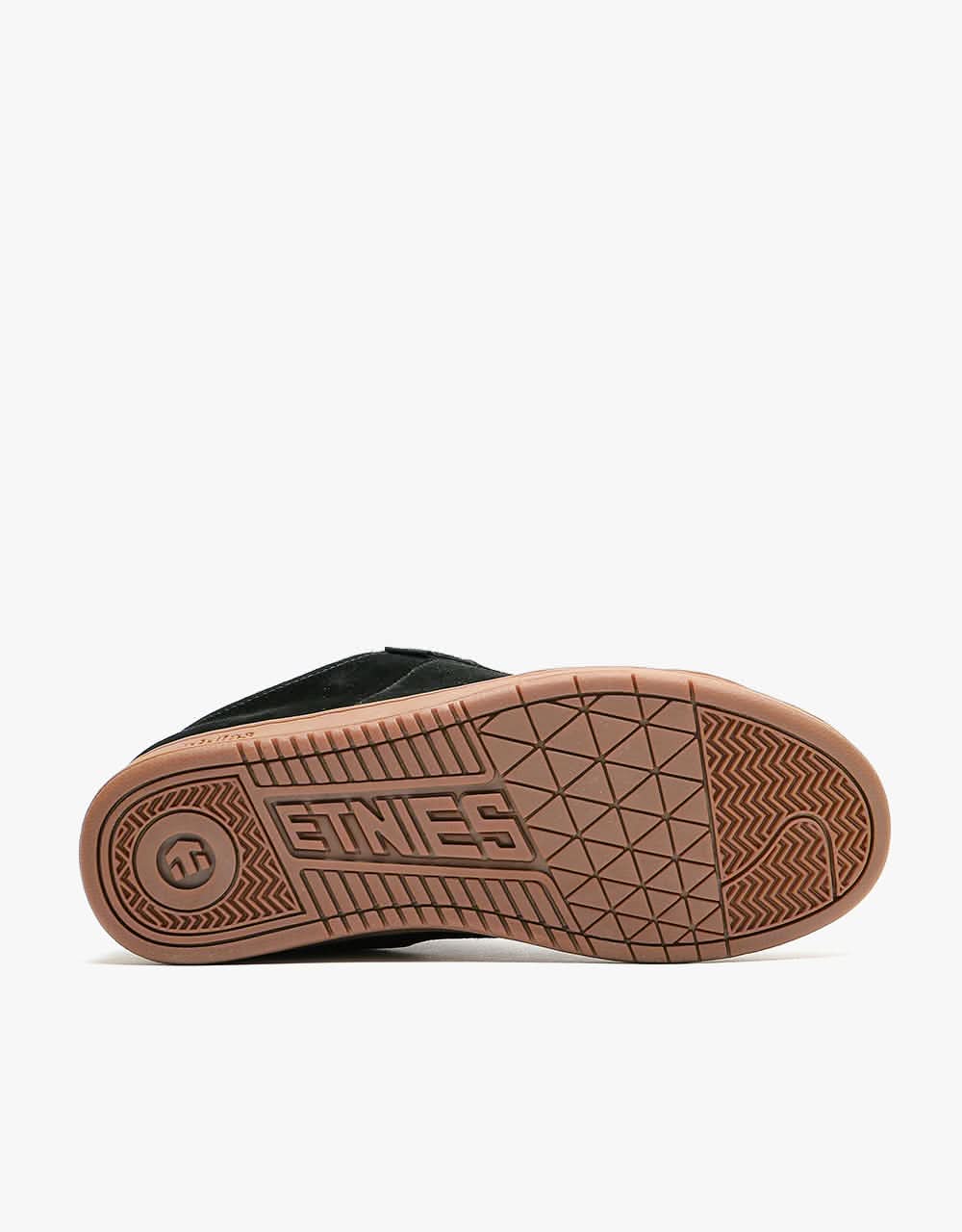 Etnies Kingpin Skate Shoes - Black/Dark Grey/Gum - Image 3