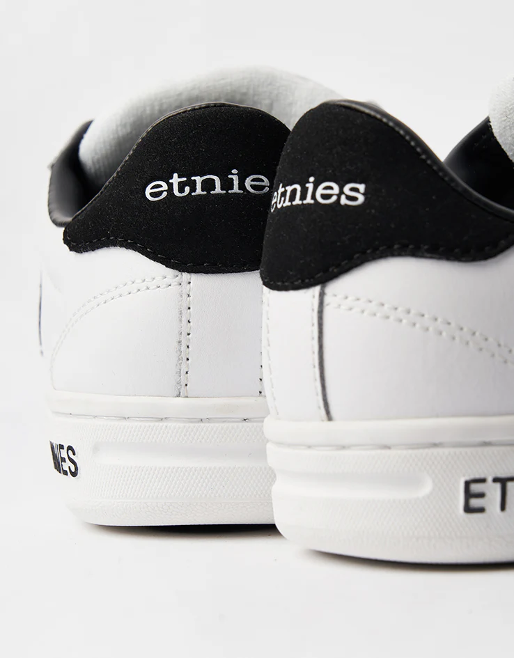 Etnies Lo-Cut Skate Shoes - White/Black/White - Image 5