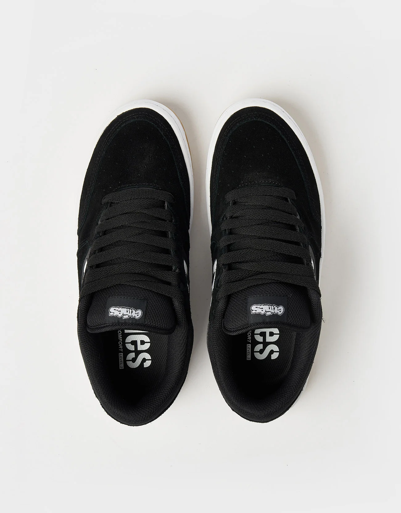 Etnies Loot Skate Shoes - Black/White - Image 2