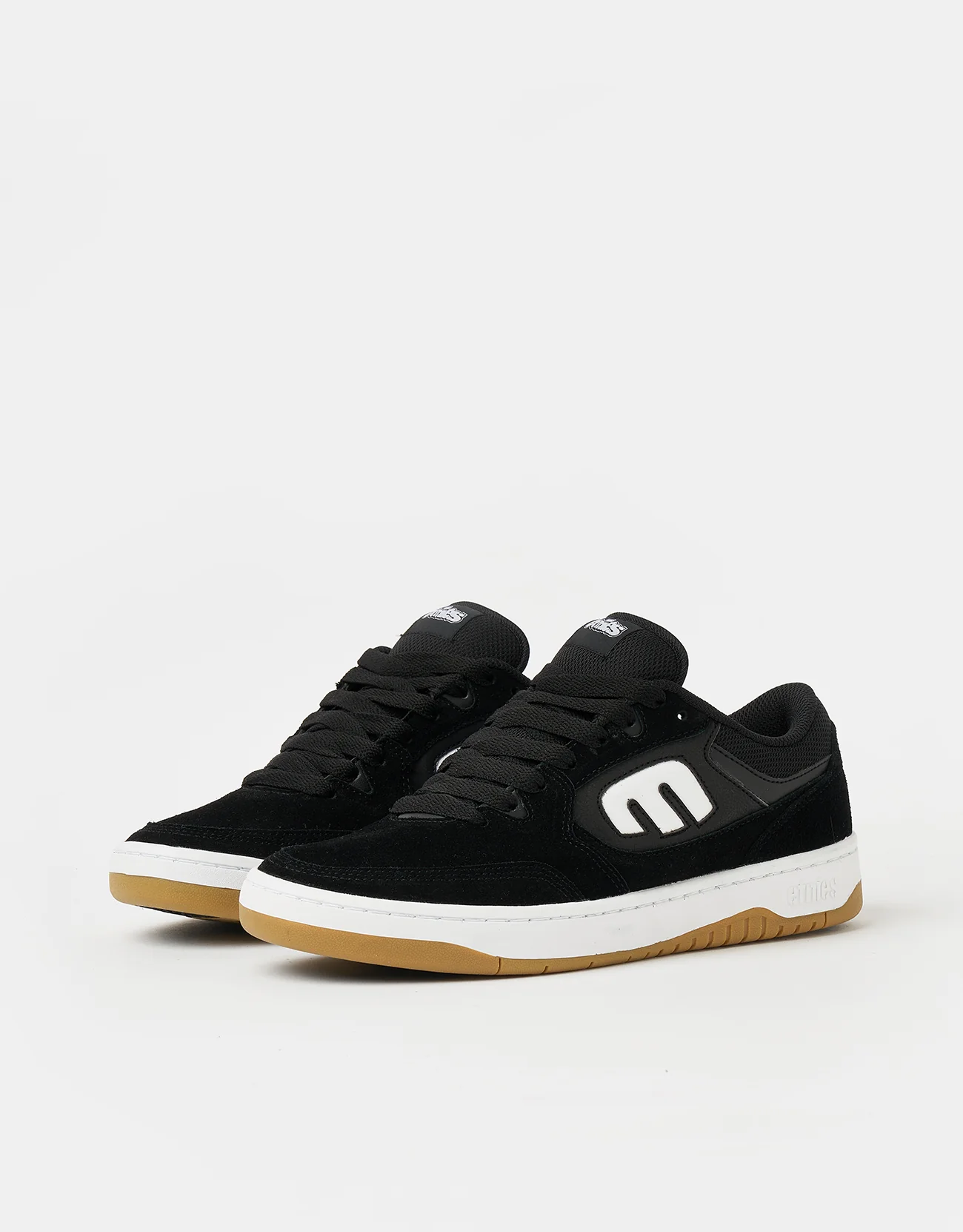 Etnies Loot Skate Shoes - Black/White - Image 3