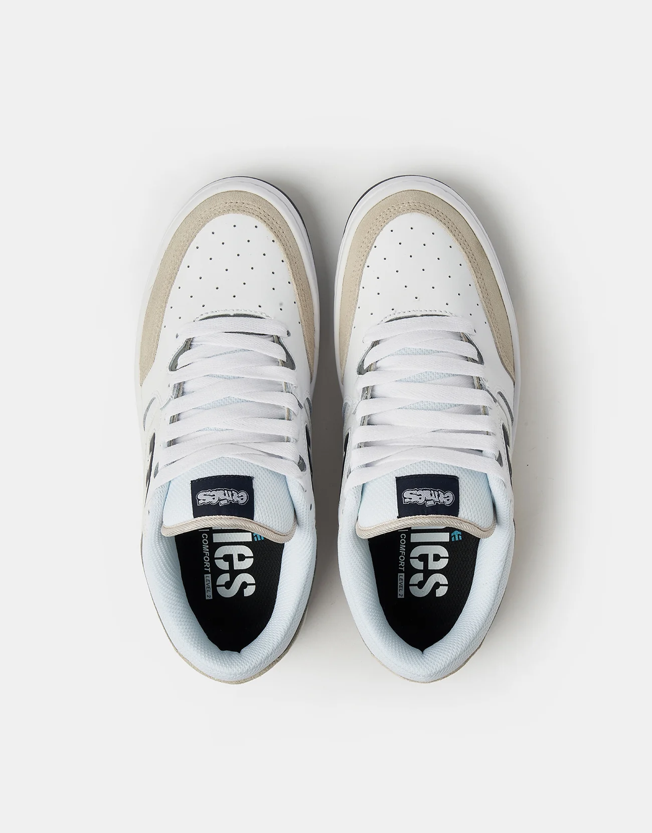 Etnies Loot Skate Shoes - White/Navy - Image 2