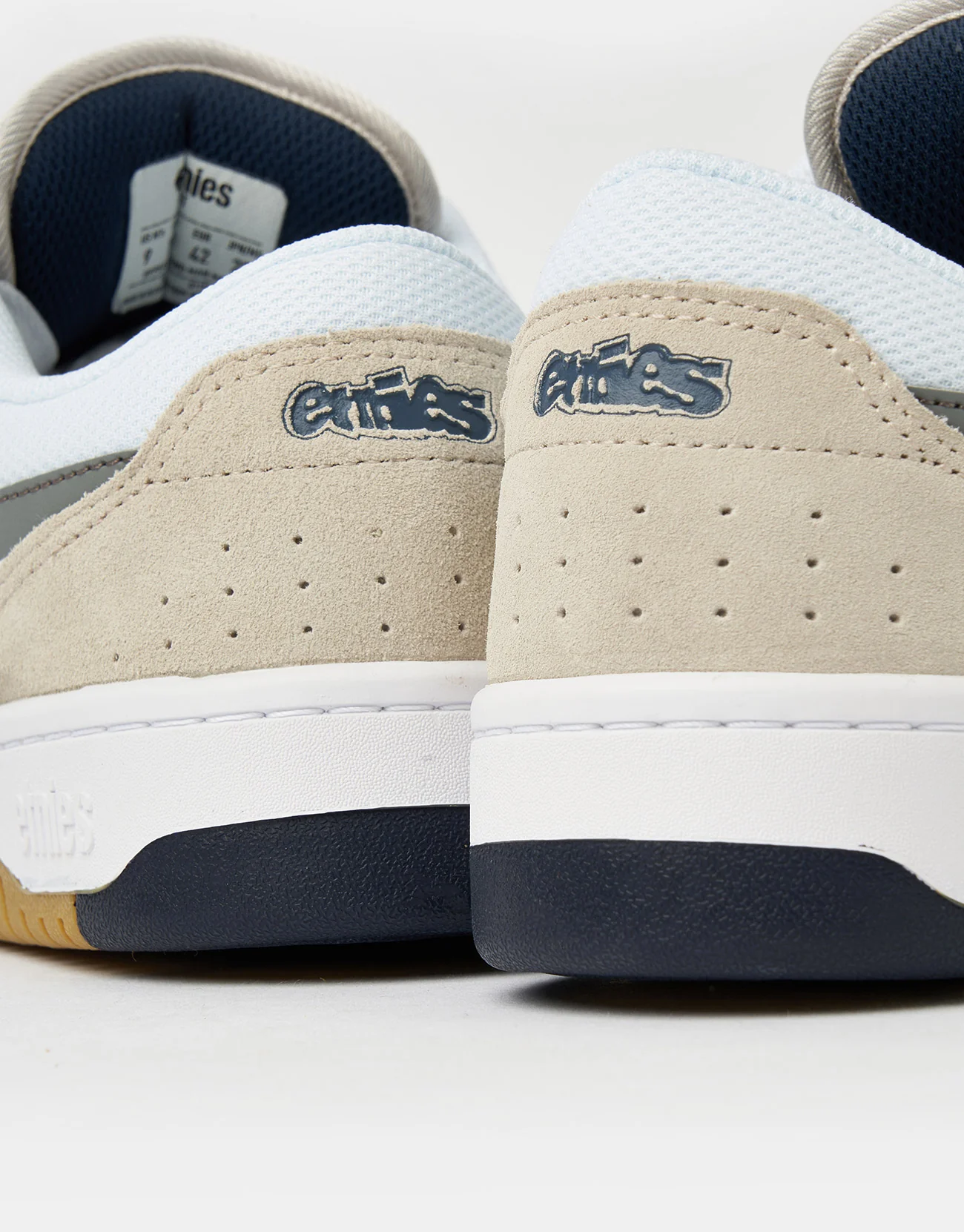 Etnies Loot Skate Shoes - White/Navy - Image 6