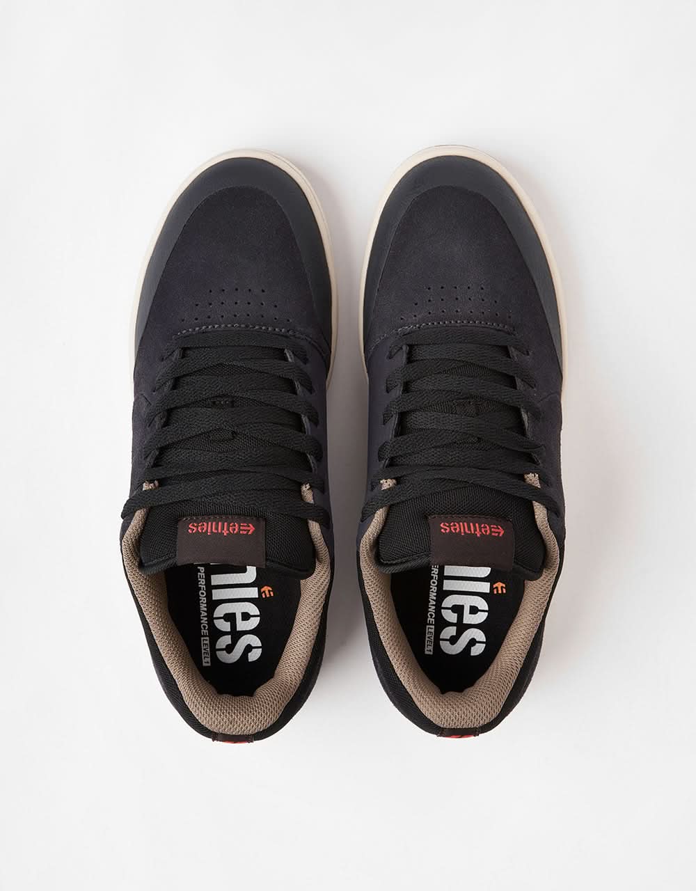 Etnies Marana Skate Shoes - Dark Grey/Black/Red - Image 6