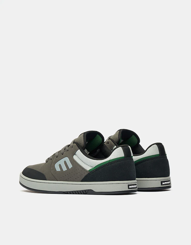 etnies Marana Skate Shoes - Grey/Grey/Black - Image 4