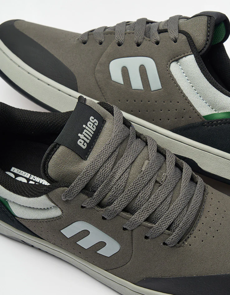 etnies Marana Skate Shoes - Grey/Grey/Black - Image 7