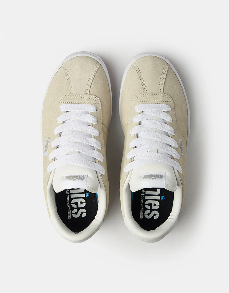 etnies Scam Skate Shoes - White/White - Image 2