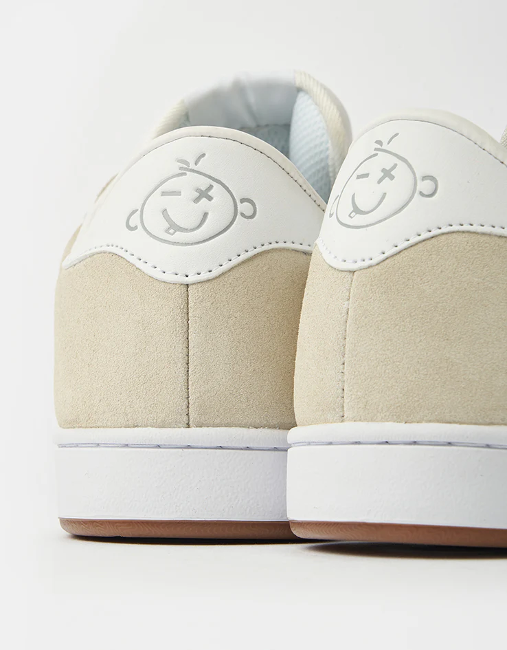 etnies Scam Skate Shoes - White/White - Image 5