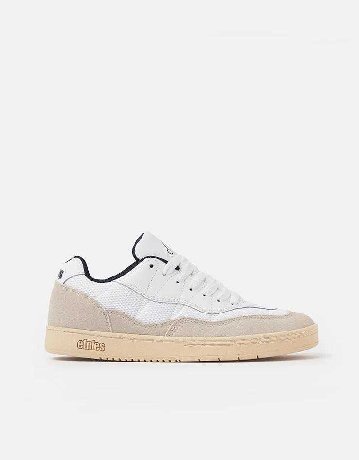 Etnies Snake Skate Shoes - White/Navy