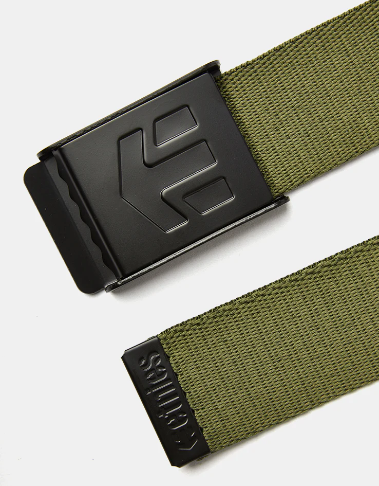 Etnies Staplez Web Belt - Olive - Image 2
