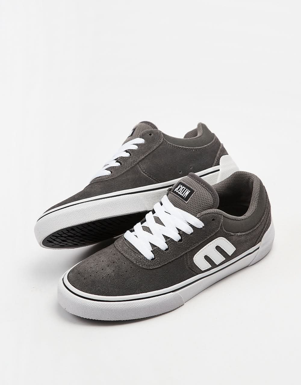 Etnies x Michelin Joslin Vulc Skate Shoes - Grey/White - Image 2
