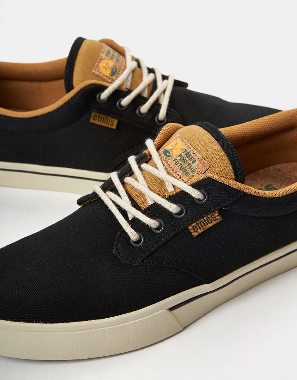 Etnies x TFTF Jameson 2 Eco Skate Shoes - Black/Brown - Image 4