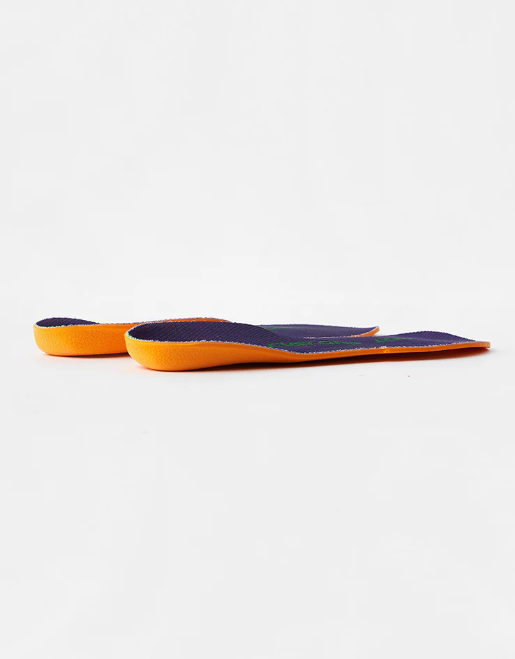 Footprint Gamechangers Elite Sports Gel Low 3-5mm Custom Orthotic Insoles - Purple/Green - Image 3
