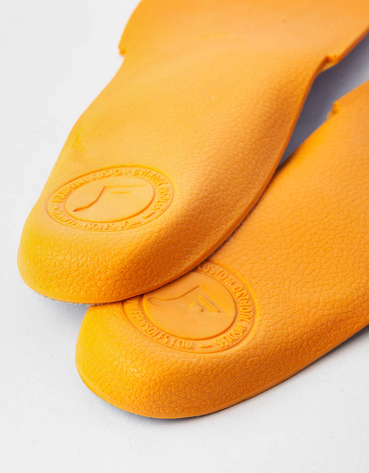 Footprint Gamechangers Elite Sports Gel Low 3-5mm Custom Orthotic Insoles - Purple/Green - Image 5