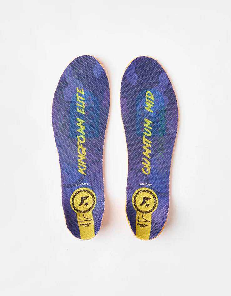 Footprint Kingfoam Elite Quantum Heel Sports Gel Mid 5-7mm Insoles