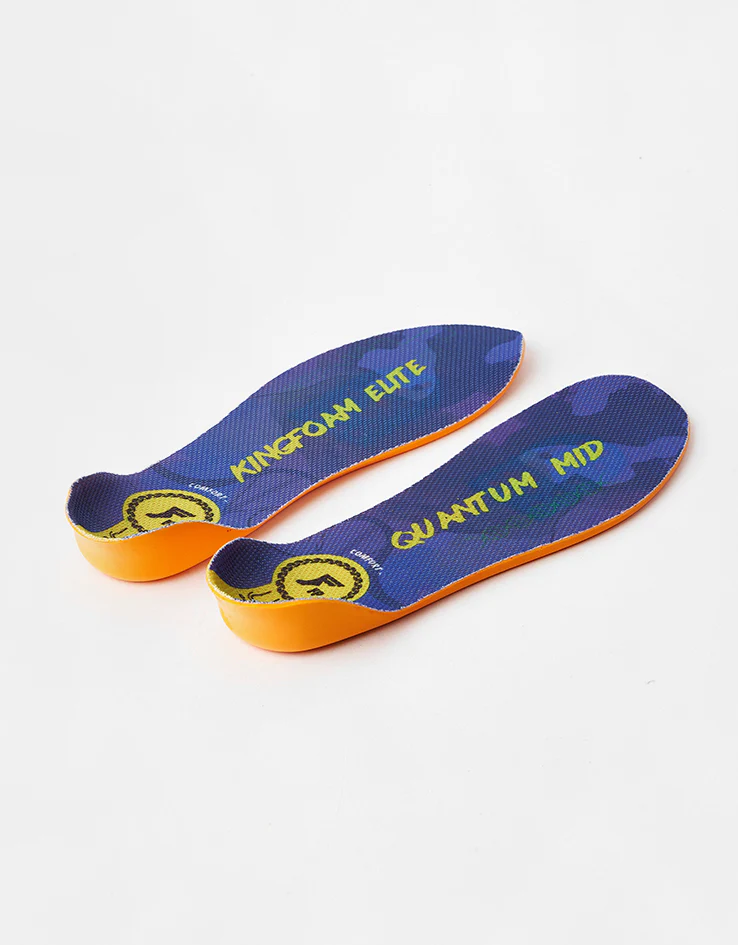 Footprint Kingfoam Elite Quantum Heel Sports Gel Mid 5-7mm Insoles - Image 3