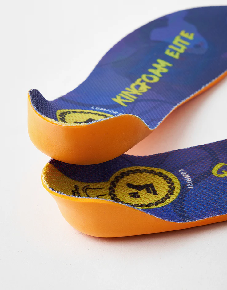 Footprint Kingfoam Elite Quantum Heel Sports Gel Mid 5-7mm Insoles - Image 5