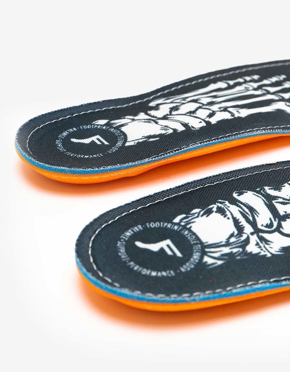 Footprint Skeleton White Kingfoam Elite 5mm Orthotic Insoles - Image 4