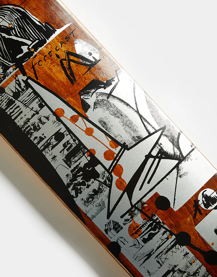 Forecast Eko-Berol Meltdown 'CHRONOFLOW' Skateboard Deck - 8.75" - Image 3