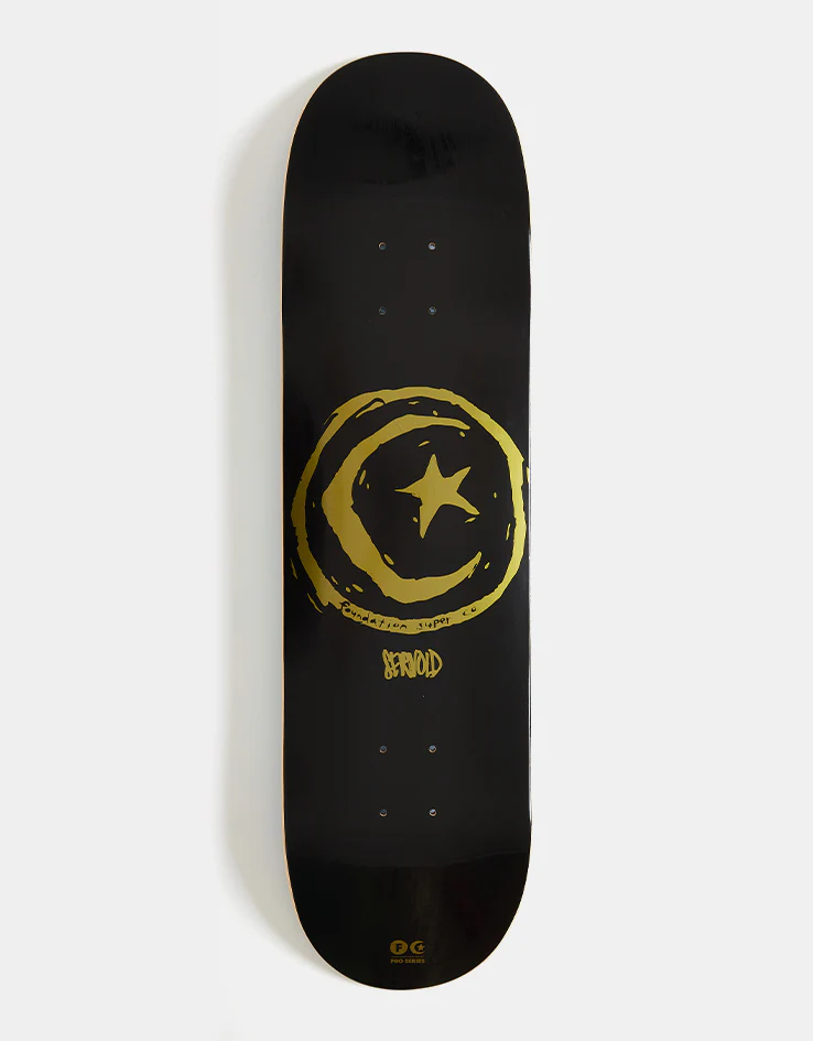 Foundation Servold Star & Moon Skateboard Deck - 8.25"