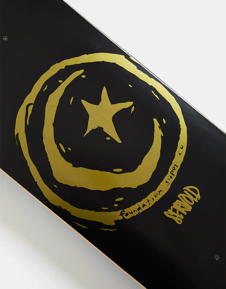 Foundation Servold Star & Moon Skateboard Deck - 8.25" - Image 3