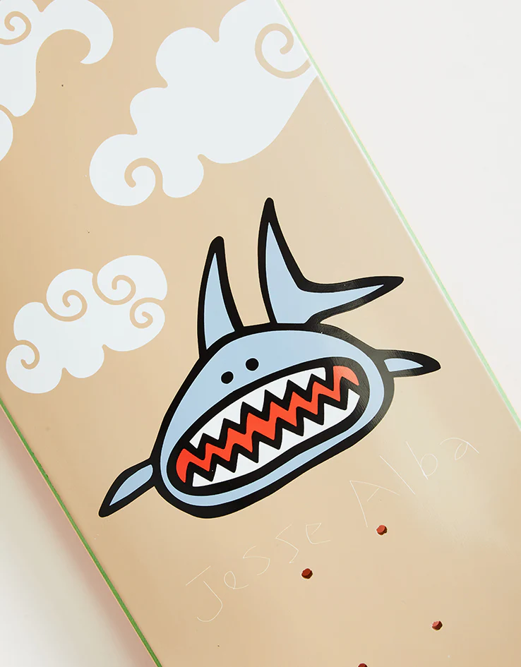 Frog Alba Shark Skateboard Deck - Image 2