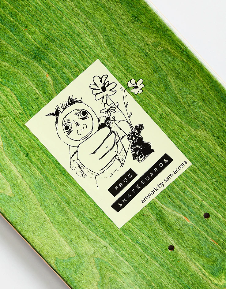 Frog Michel Bug Finder Skateboard Deck - 8.5" - Image 4