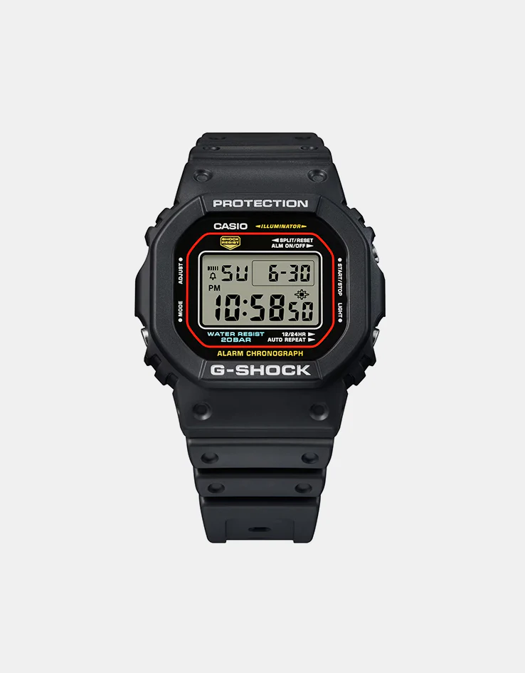 G-Shock DW-5600RL-1ER Watch - Black - Image 6