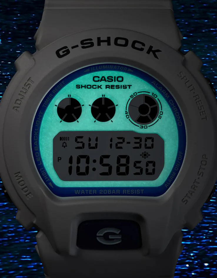 G-Shock Marvel Studios' The Fantastic Four First Steps Limited Edition Watch - White/Blue - Image 2