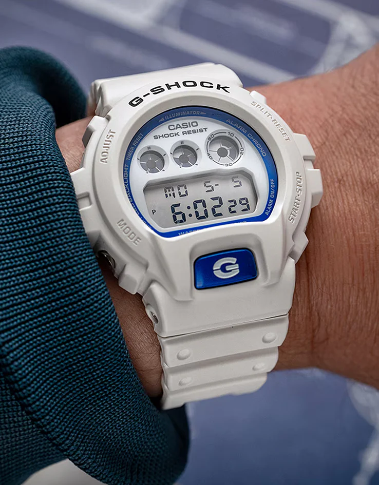 G-Shock Marvel Studios' The Fantastic Four First Steps Limited Edition Watch - White/Blue - Image 3