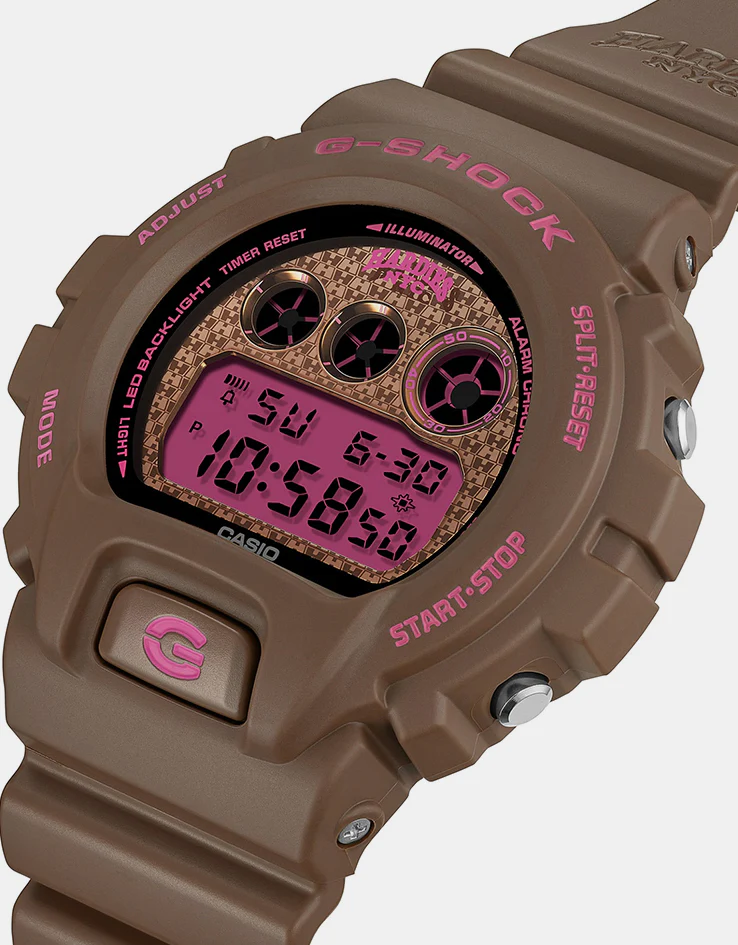 G-Shock x Hardies NYC Limited Edition DW-6900HH-5JR Watch - Brown - Image 2