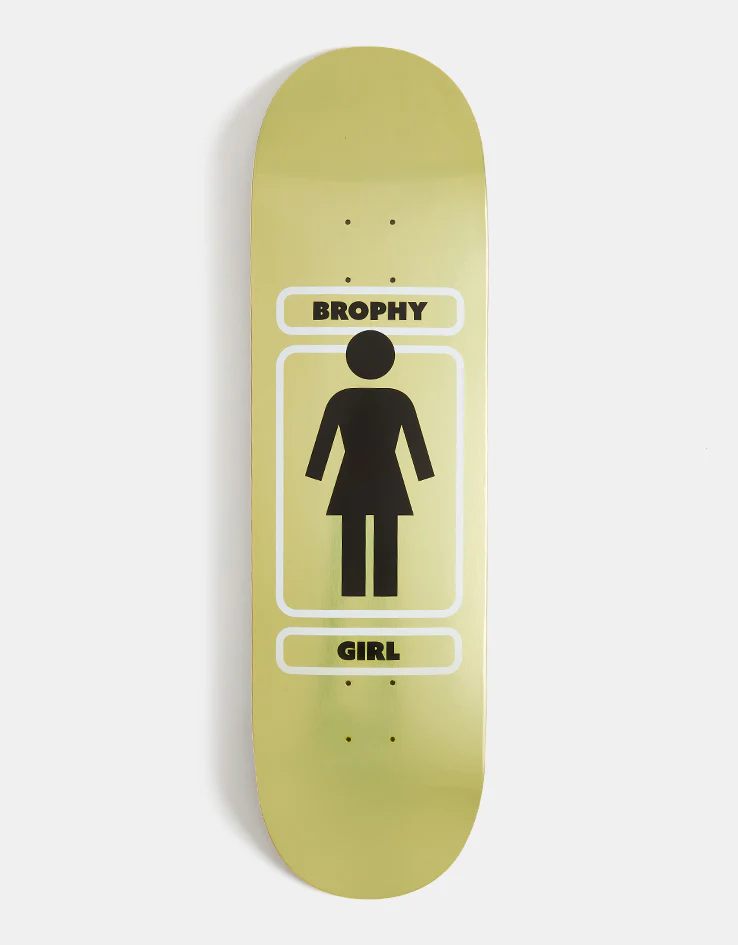 Girl Brophy Metalls G068 Skateboard Deck - 8.8"
