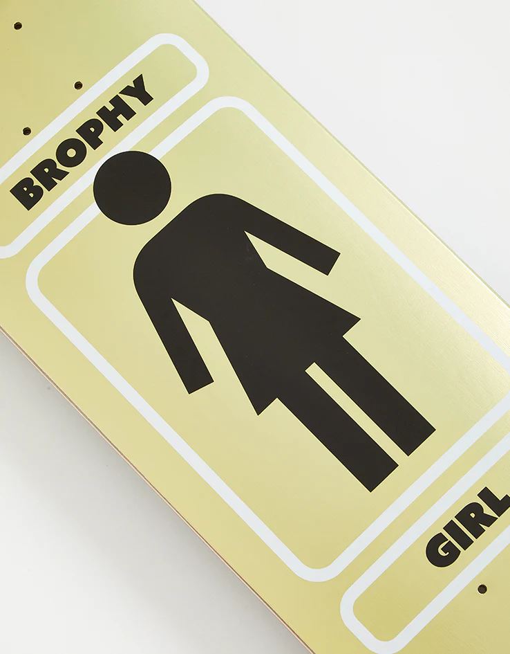 Girl Brophy Metalls G068 Skateboard Deck - 8.8" - Image 4