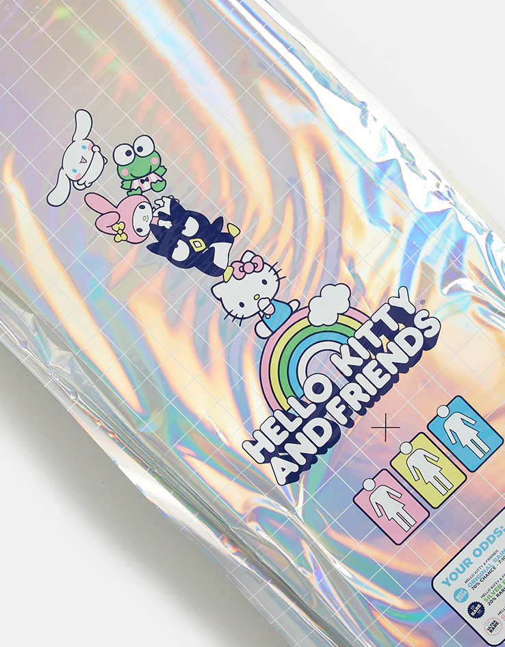 Girl Carroll Hello Kitty Rainbow 'BLIND BAG' G053 Skateboard Deck - 8.5" - Image 7