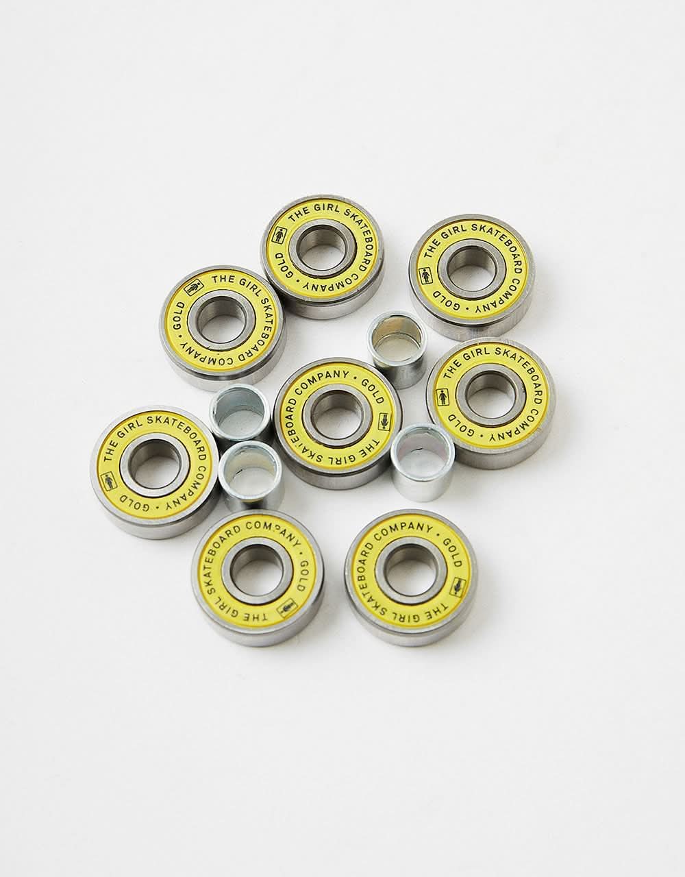 Girl Gold ABEC 7 Skateboard Bearings - Image 2