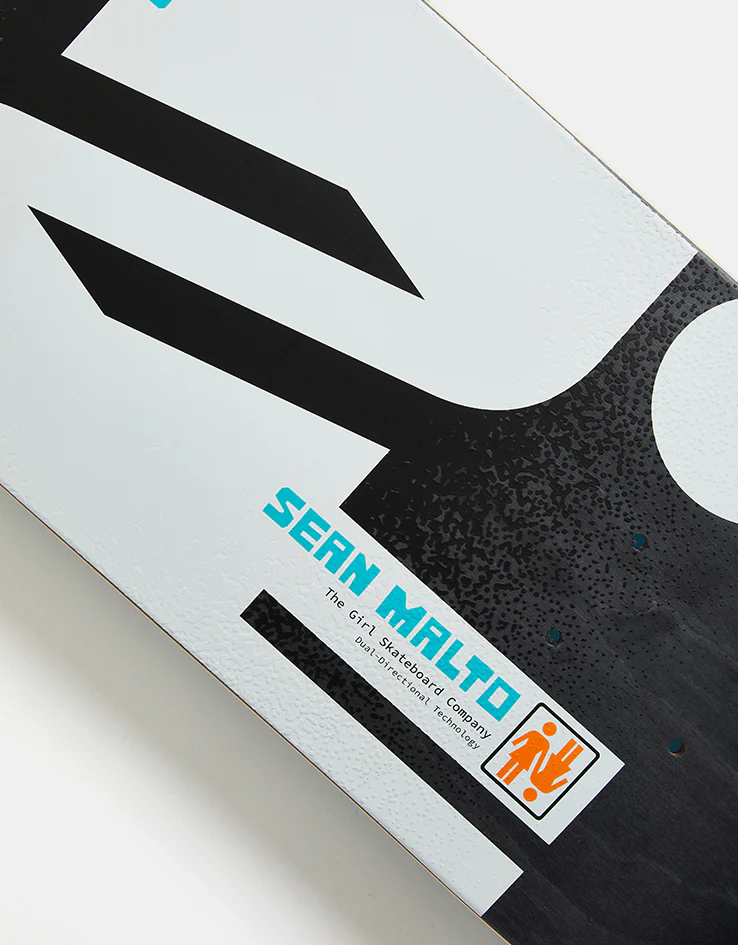 Girl Malto Double OG 'TWIN TIP' G011 Skateboard Deck - 8.3" - Image 3