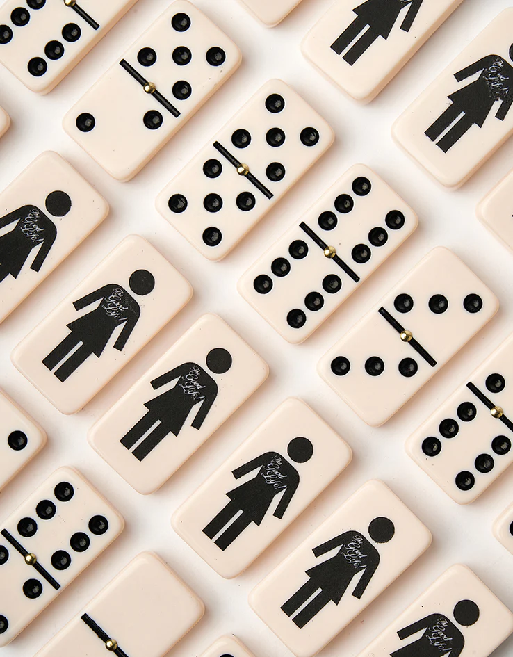 Girl x The Good Life Bag-O-Bones Dominos Set - Image 4