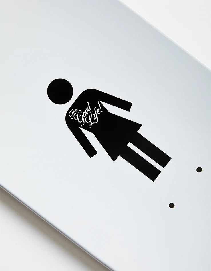 Girl x The Good Life Gass Bones 'TWIN TIP' G080 Skateboard Deck - 8" - Image 4