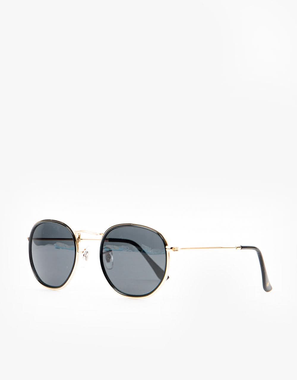Glassy Sunhater Hudson Polarized Sunglasses - Black/Gold - Image 2