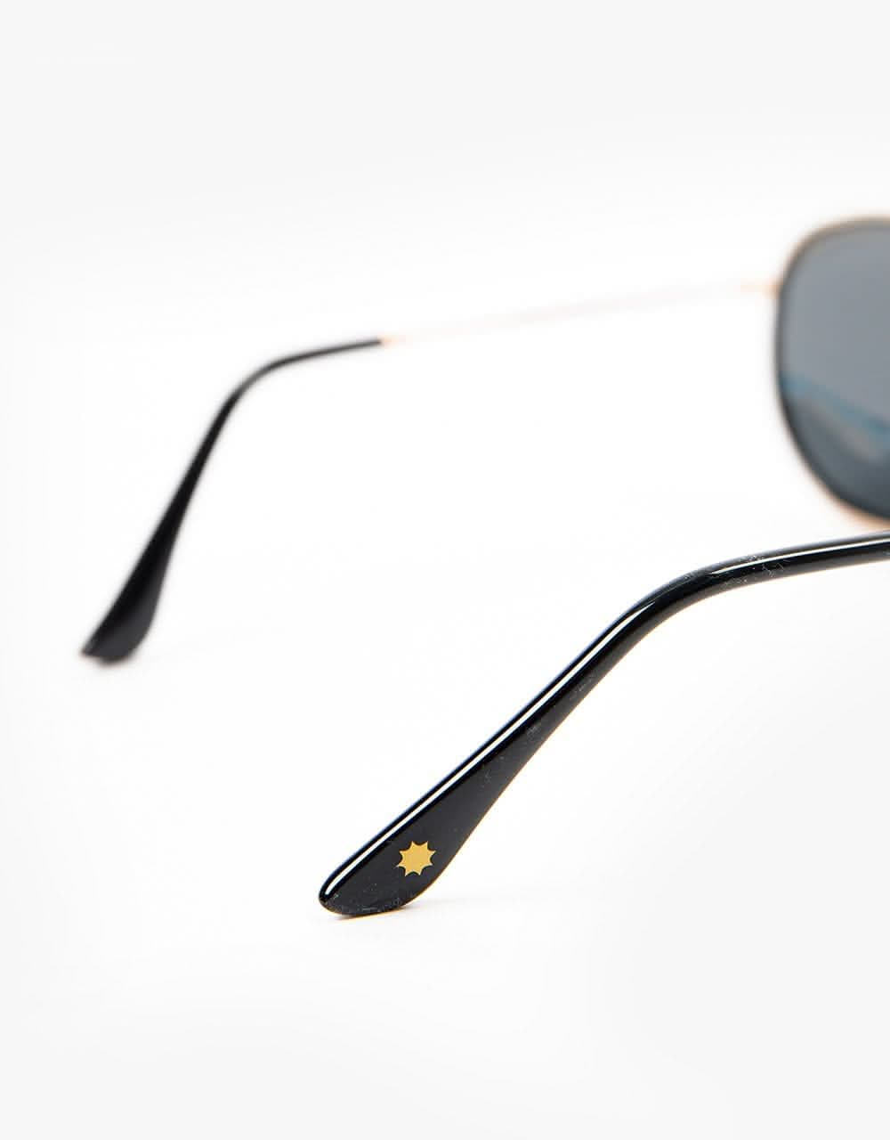 Glassy Sunhater Hudson Polarized Sunglasses - Black/Gold - Image 5