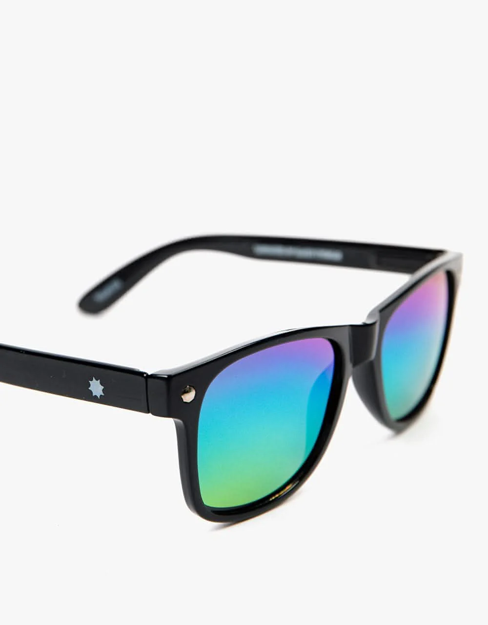 Glassy Sunhater Leonard Polarized Sunglasses - Black/Colour Mirror - Image 3